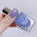 キャンメイクの新作ネイルが超可愛い!透け感のあるブルーの儚げな感じがたまらない!