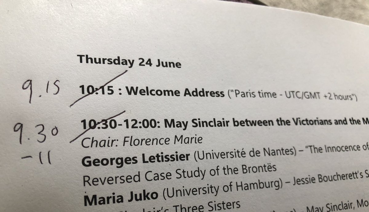 MaySinclairSoc's tweet image. Folks not in France but attending Networking May Sinclair from tomorrow: a reminder to double check your time zone (and to set your alarm)!