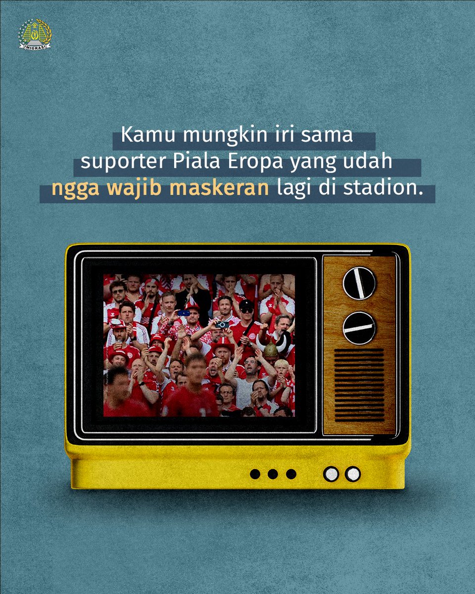 ditjen_imigrasi's tweet photo. Harapan kita semua sama. Semoga pandemi ini segera usai. Tetap patuhi protokol kesehatan, jauhi kerumunan, dan segerakan vaksin. 
.
#potokolkesehatan #covid19 https://t.co/UsQE4826sU