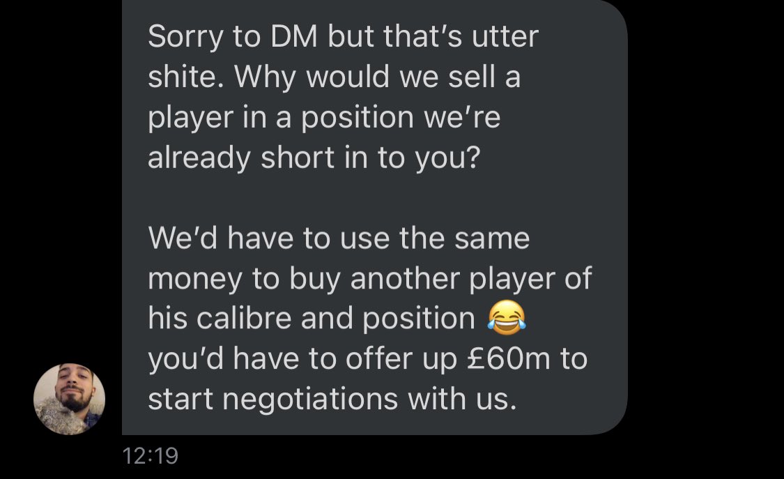 JayVtid's tweet photo. So rattled they’re in my DMs now #FreeESR https://t.co/veiSE6RfXA