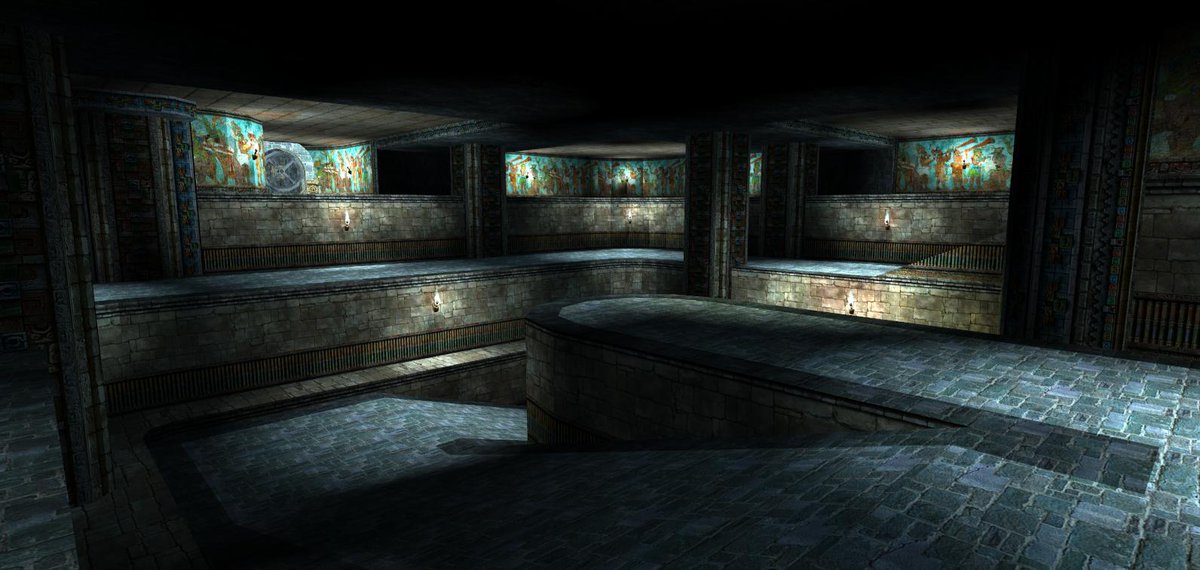 StormCatcherDS's tweet photo. Here one of my first works for Serious Sam - TSE from summer of 2017. An ancient Mayan complex, which will take about 30 mins of gameplay. Map is designed for an skillful player ready for surprises.
#leveldesign #mapping #gamedev
#serioussam #seriouseditor #shooter https://t.co/o2MbS13ucV