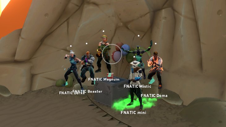 HAPPY (BELATED) BIRTHDAY VALORANT!!! 🎂🎂🎂

LOVE FROM YOUR MASTERS 2 LOSERS,
FNATIC XOXO