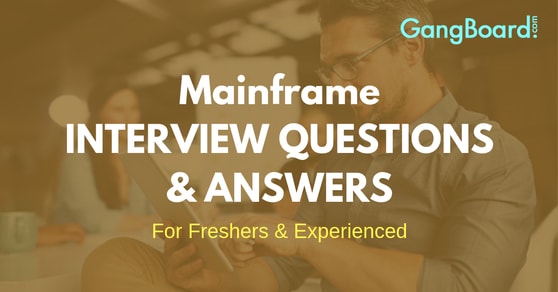 #Mainframe #Interview #Questions and #Answers, In case you’re searching for Mainframe Interview Questions and answers for Experienced or Freshers, you are at the correct place. It will assist you in splitting your Mainframe interview.

Learn Now: gangboard.com/blog/mainframe…
