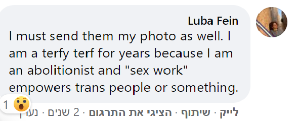 BustersWasps's tweet image. אז הסיבה שאת טרפית היא בעצם לא בגלל ביולוגיה, כרומוזומים, איברי מין ורביה. ממה שכתבת מסתבר כי הסיבה שאת סולדת מטרנסיות היא כי לתפיסתך עבודת מין "מעצימה" אותן..  
🤦🤦🤦

המקור: facebook.com/groups/feminis…