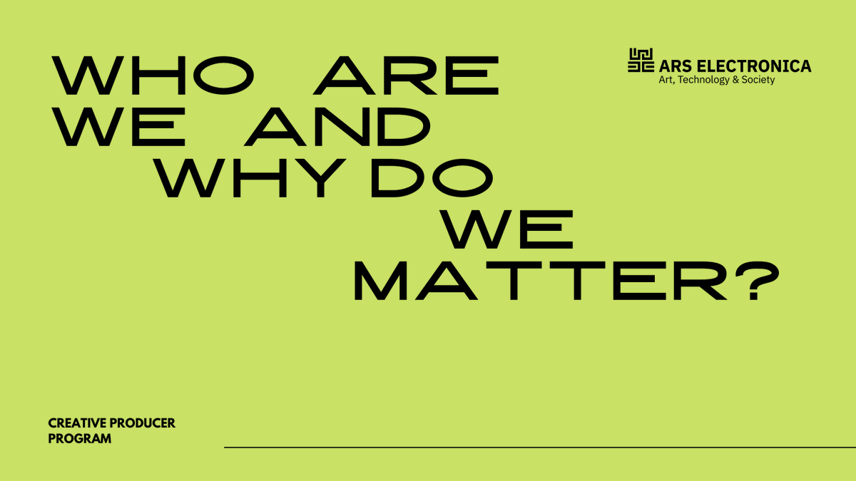 Out_of_Africa's tweet image. Calling all creative producers for the Creative Producer Program at the 2021 Ars Electronica Festival, 17 July - 28 Aug 2021. Deadline for applications 5pm PST Mon 28 Jun 2021, click below link for more info 👇 
ars.electronica.art/news/files/202…