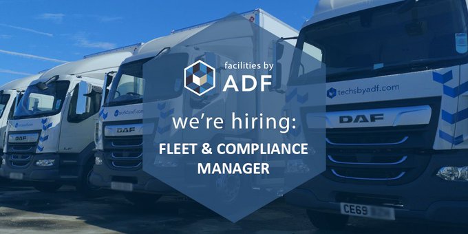 VACANCY #jobalert #TVandFilmindustry #yardoperative #hiring

We are looking for a Fleet & Compliance Manager to join the team! For more info, click on the link below:

facilitiesbyadf.com/fleet-complian…