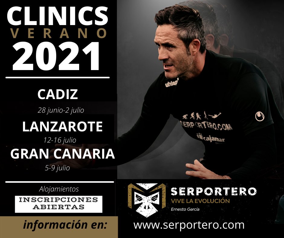 Ya estamos listos 🤩⚽️💪🏻 
Información: serportero.com/clinics-de-ver…