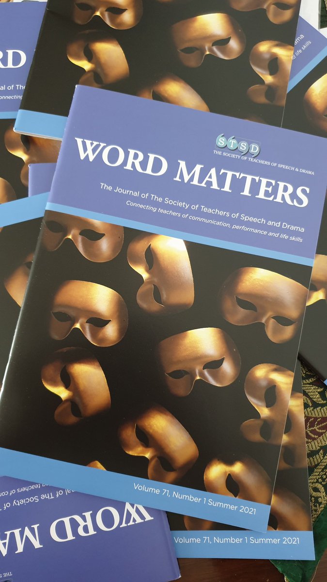 Word Matters arrives today

#speechanddrama  #dramateachers  #stsd