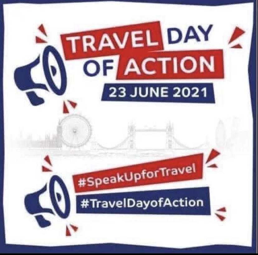 #TravelDayOfAction #speakupfortravel As my constituency MP <a href="/paulbristow79/">Paul Bristow</a> I hope you are supporting this today ?  Not heard much from you on this given there are numerous #travelstaff in your constituency whose votes you might like in the next election 🤔