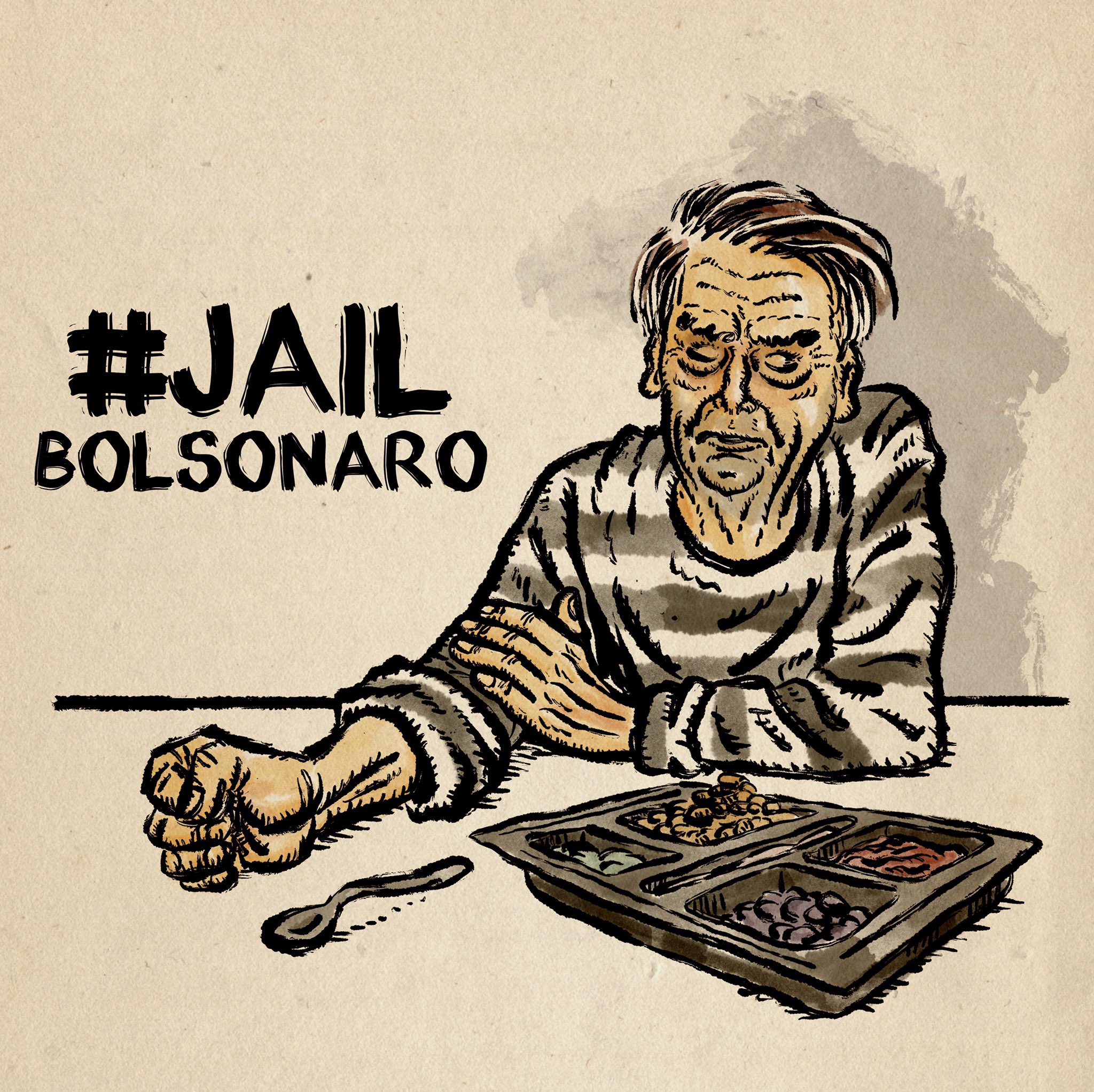 Leandro_Assis_Ilustra on Twitter: "Tenho um novo vício. Ilustrar a rotina  do Bozo atrás das grades. Satisfatório demais. #JAILBolsonaro  #ForaBolsonaro #bolsonarogenocida https://t.co/4weYyazCTh" / X