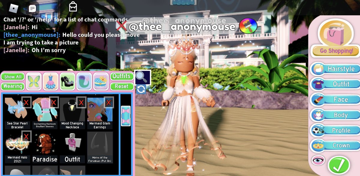 1xAkuma's tweet photo. Mermaid Halo 2021 Giveaway 🐚

— ☕ To enter ::
Just Retweet, Follow me &amp; @thee_an0nym0use 

[· #royalehigh #royalehightrades ·] https://t.co/tQMSHfqu5G