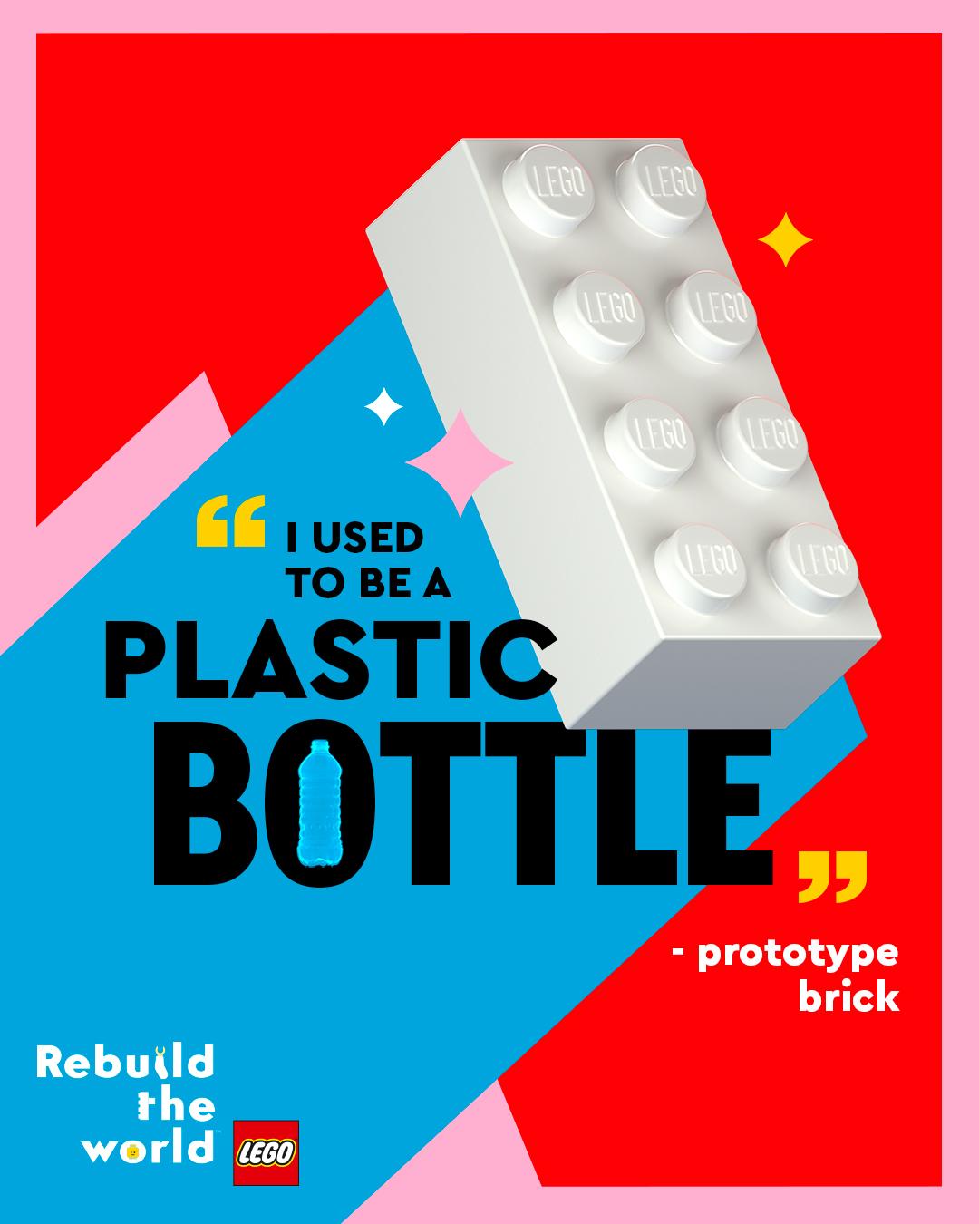 perspektiv ingen Skibform LEGO on Twitter: "Drum roll please 🥁… we're now using plastic bottles to  make prototype LEGO bricks! This is a big step towards our commitment to  make all our products from sustainable