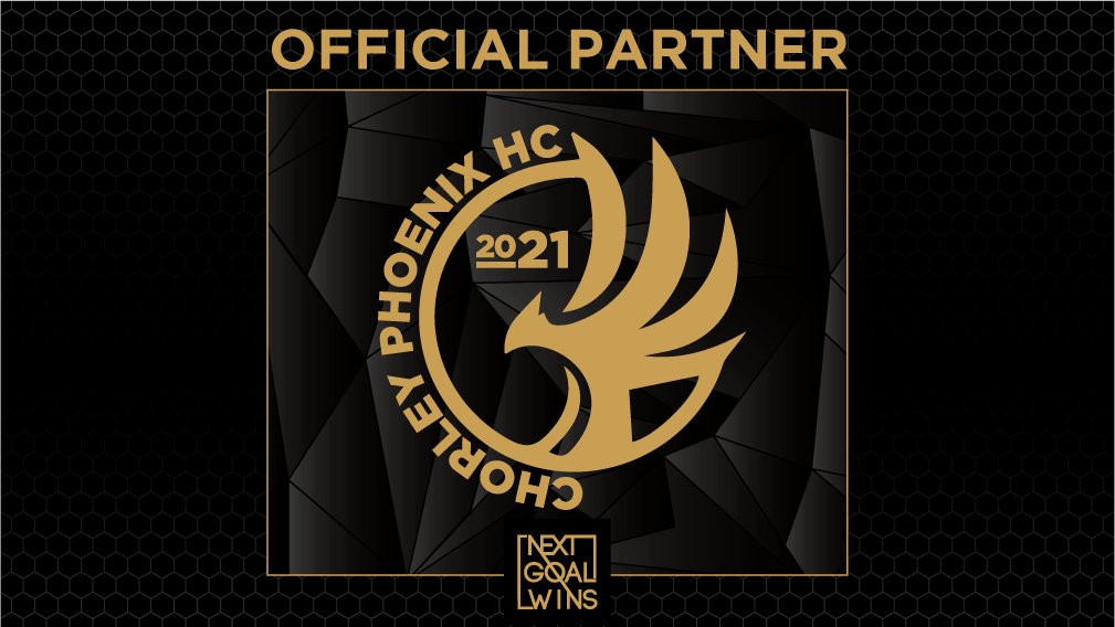 goal_wins's tweet photo. At Next Goal Wins we are excited to be partnering with @Chorley_Phoenix 
We will be providing on and off-field kit for the team and can’t wait to see it all in action!
#NextGoalWins #NGW #Partnership #TeamKit #TrainingKit #ChorleyPhoenixHC https://t.co/8KIBYjPN8J