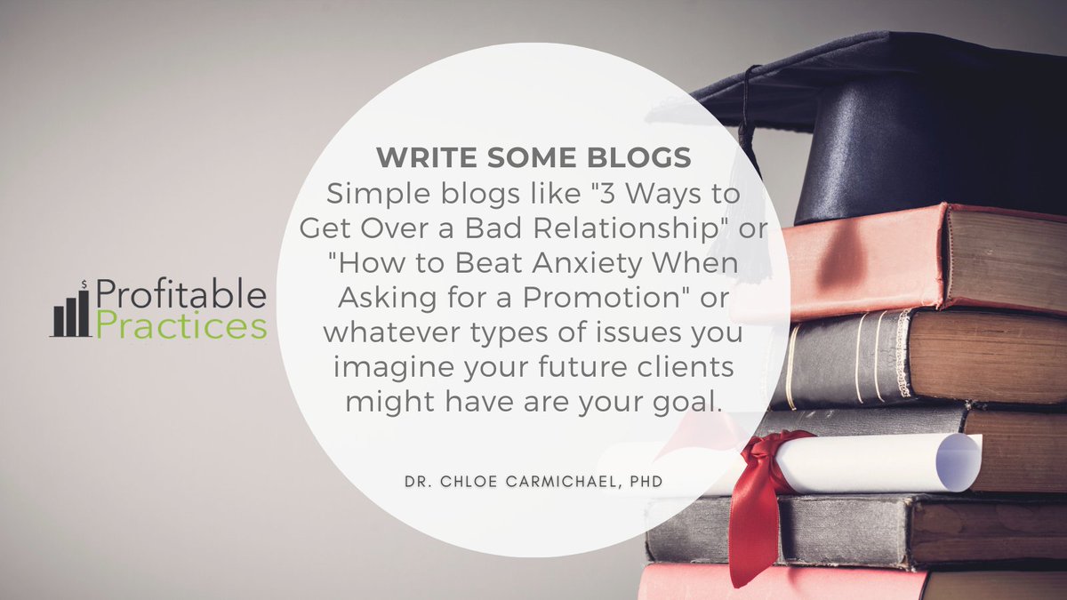 therapyrocket's tweet image. Many therapy clients in my private practice tell me they chose me out of a sea of options specifically because my blogs made it clear I &quot;got&quot; their issues and would likely be able to help.
Read: hubs.la/H0Qz7lf0

#StartaPrivatePractice #GradStudent #PsychStudent