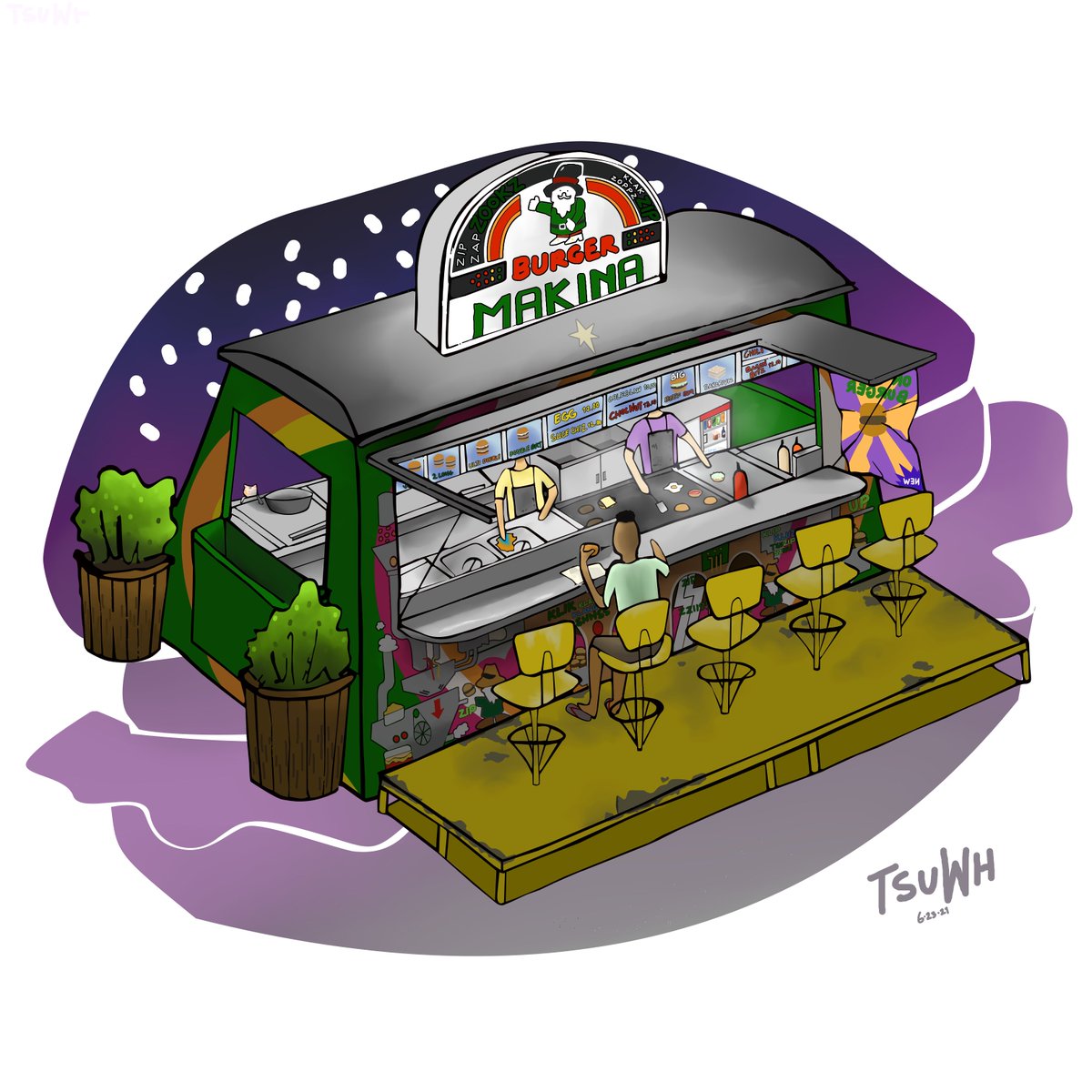 tsunami_wh's tweet photo. burger mashin
whats your fav machine burger?
(tbh I think I've only eaten there twice or thrice haha suri)
#art #artph #ArtistOnTwitter #burgermachine https://t.co/hiEi8zeq2G