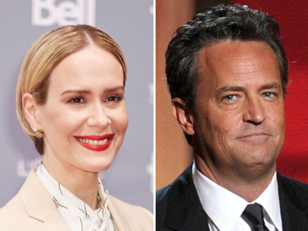 Sarah Paulson snubbed by Matthew Perry at 'make out party'