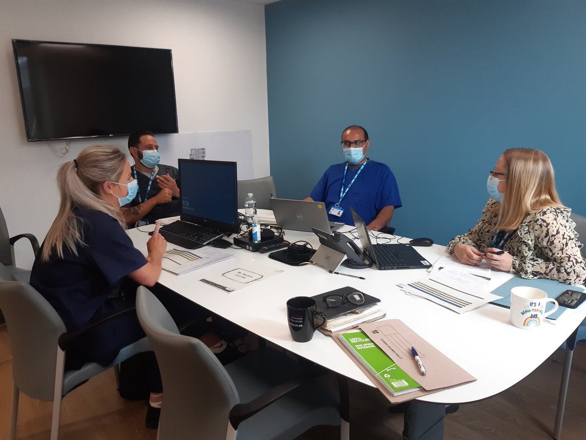 Great session this morning discussing Skylard Unit's QIs through the Microsystem approach. Fantastic to have a service user on board as part of the Team.