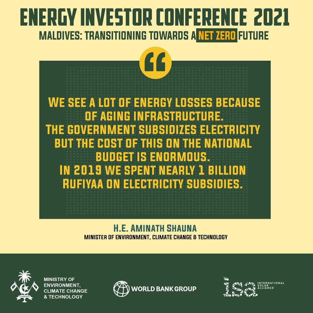 MoEnvmv's tweet photo. Highlights from the Minister's statement at the opening ceremony of #Energy Investor Conference 2021. #EIC2021 https://t.co/mdLl6AA6RQ