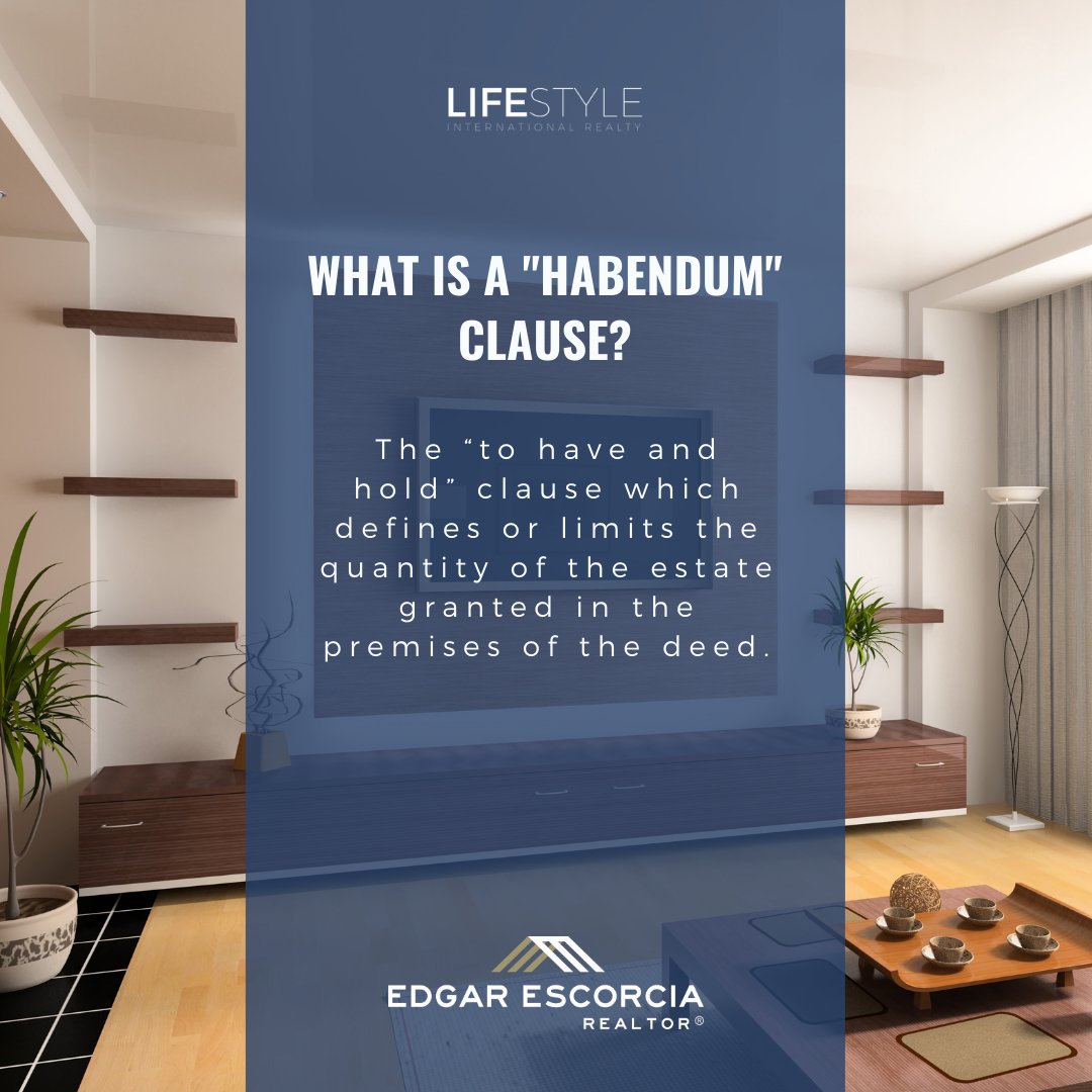 stud_realtor's tweet photo. #knowledgewednesday #habendumclause #miamirealestate #miamirealtor #realestateagent #realtor #realestateinstructor #lifestyleir #askedgar https://t.co/v2tevnYRM2