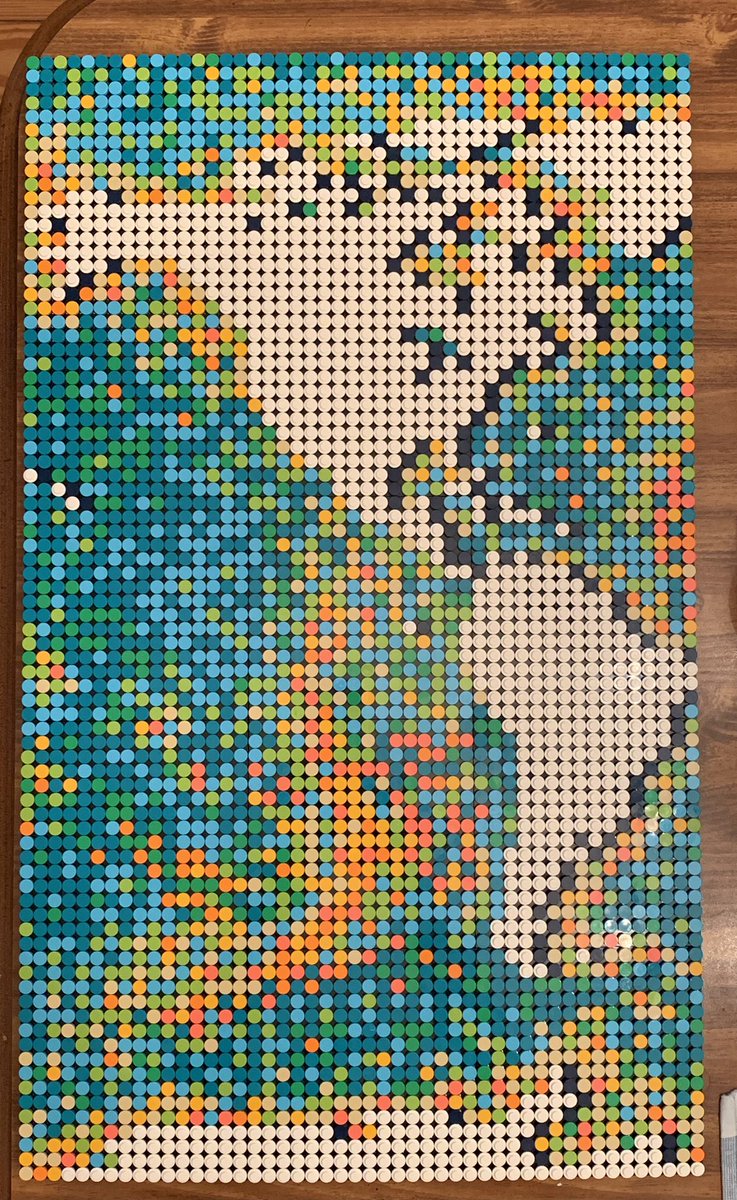 DocKevinElder's tweet photo. My #Lego World 🌎 Map 🗺 is done ✅ well it has all of the #Americas now! But really only 1/4 of the way done, More Atlantic Ocean and #Europe coming up next! @LEGO_Group @LEGOIdeas #LegoArt #LegoMaps #AdultLegos https://t.co/qIb7755aAQ