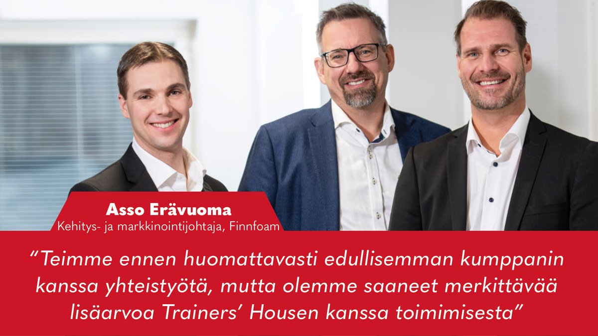 "Asiat ovat tehostuneet ja niiden läpimenoajat ovat lyhentyneet", Finnfoamin kehitys- ja markkinointijohtaja Asso Erävuoma kertoo.

Lue koko case Finnfoamin tulevaisuuden kilpailukyvyn varmistamisesta: hubs.li/H0QS6150