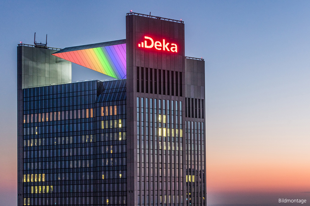 Respekt, Toleranz und Offenheit sind uns wichtig. Heute Abend leuchtet das Frankfurter Trianon in #Regenbogenfarben.