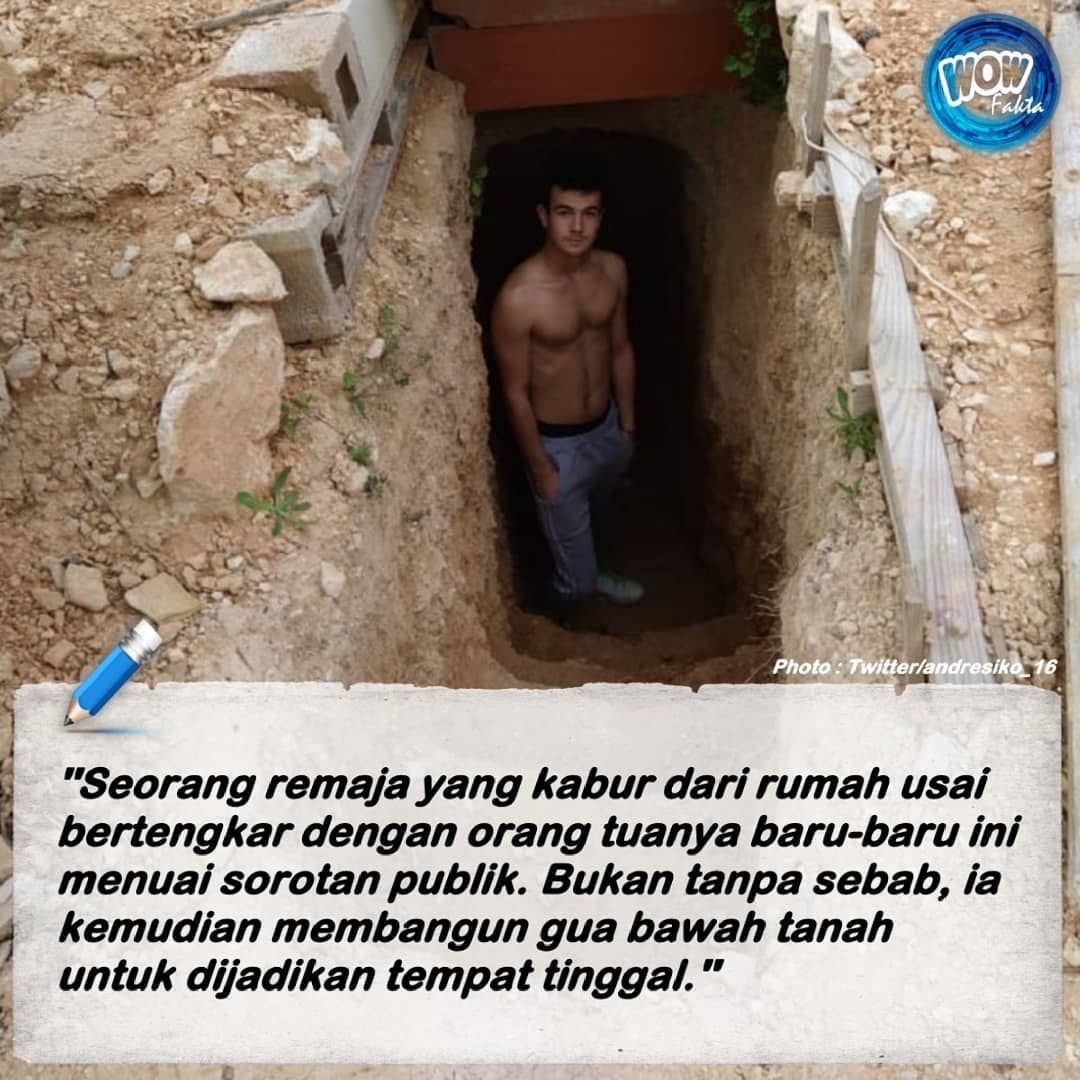 Dilansir dari ABC, Zenger News mengabarkan Jika peristiwa itu terjadi di #Spanyol. Pria itu bernama Andres Canto yang telah berusia 20 tahun. Bahkan sudah selama enam tahun ia tinggal di #gua #bawahtanah itu...⤵️
.
instagram.com/p/CPfAxSSrjNs/…
.
.