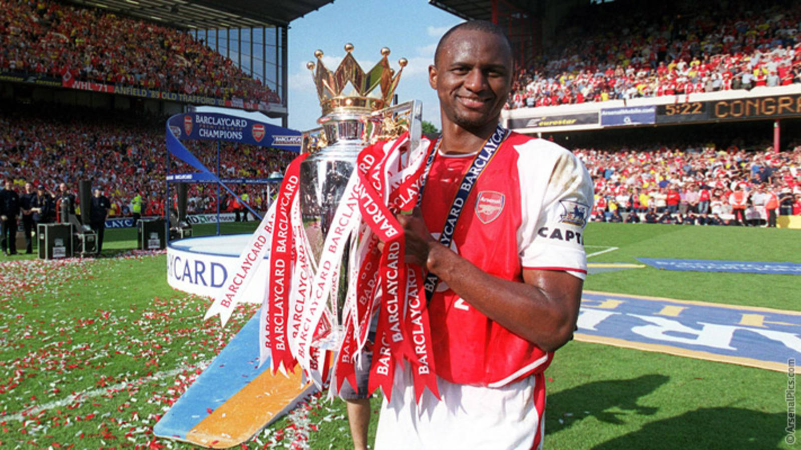Happy 45th birthday to a true Arsenal legend, Patrick Vieira!      