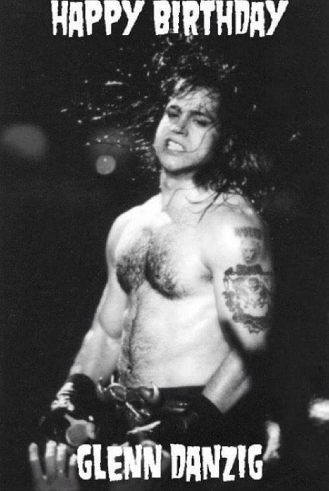 Happy birthday to Lodi NJ s favorite son, Glenn Danzig 