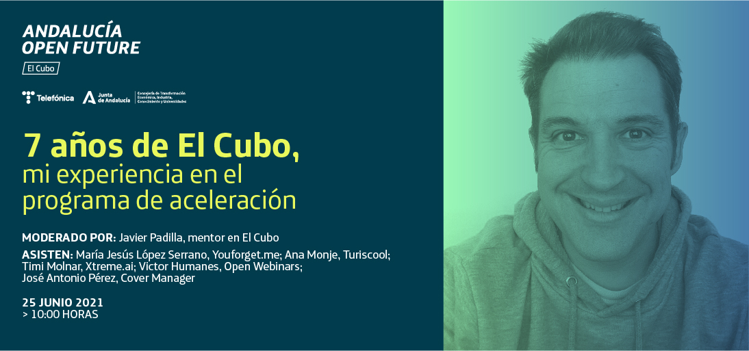 OpenFuture_And's tweet photo. ¡Marca este viernes a las 10:00h en el calendario!

La #FamiliaAOF celebra el 7 aniversario de #ElCubo🤩

Contamos con unos invitados muy especiales: 
@YouforgetM, #Turiscool, #Xtremeai, @openwebinars @CoverManager, y un maestro de ceremonias 🔝: @elpady.

https://t.co/CZdTbPrJbp https://t.co/UfQEw5OMMN