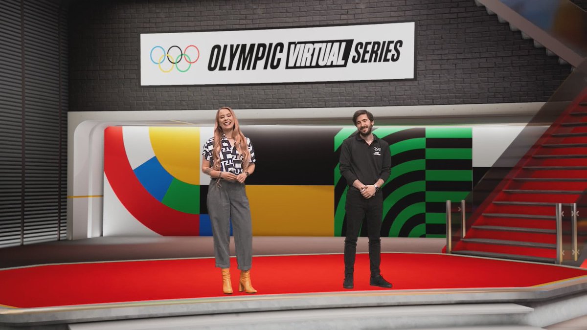 JimmyBroadbent's tweet photo. Seeing Sim Racing make it to the Olympic Virtual Series makes me feel like a proud parent, and it's an honour to get to be part of the team that'll be bringing you all the action!

Make sure to tune in TODAY https://t.co/eON0EHzwCy at 17:00 BST/18:00 CEST #OlympicVirtualSeries https://t.co/rvzly3gOVM