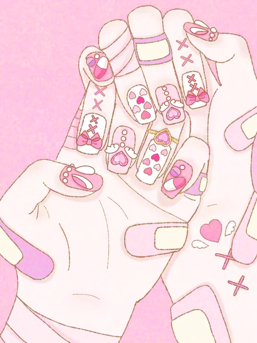 #梅雨の創作クラスタフォロー祭ピンクの女の子の夢みたいなイラストを描きます 