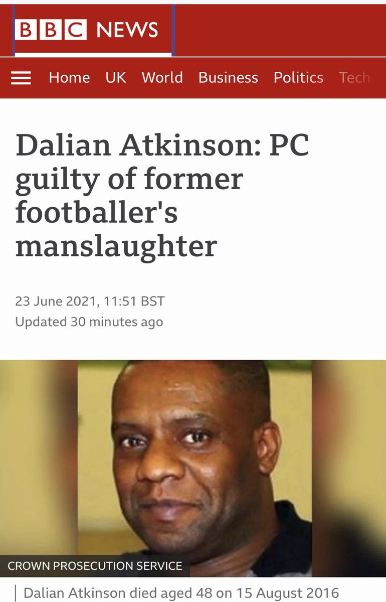 justiceforsean1's tweet photo. #justicefordalian #dalianatkinson #AstonVilla #guilty #manslaughter #killedbypolice #wewantchargesandchange #ukisnotinnocent #justice #accountability #midlands https://t.co/knC35xs0aB