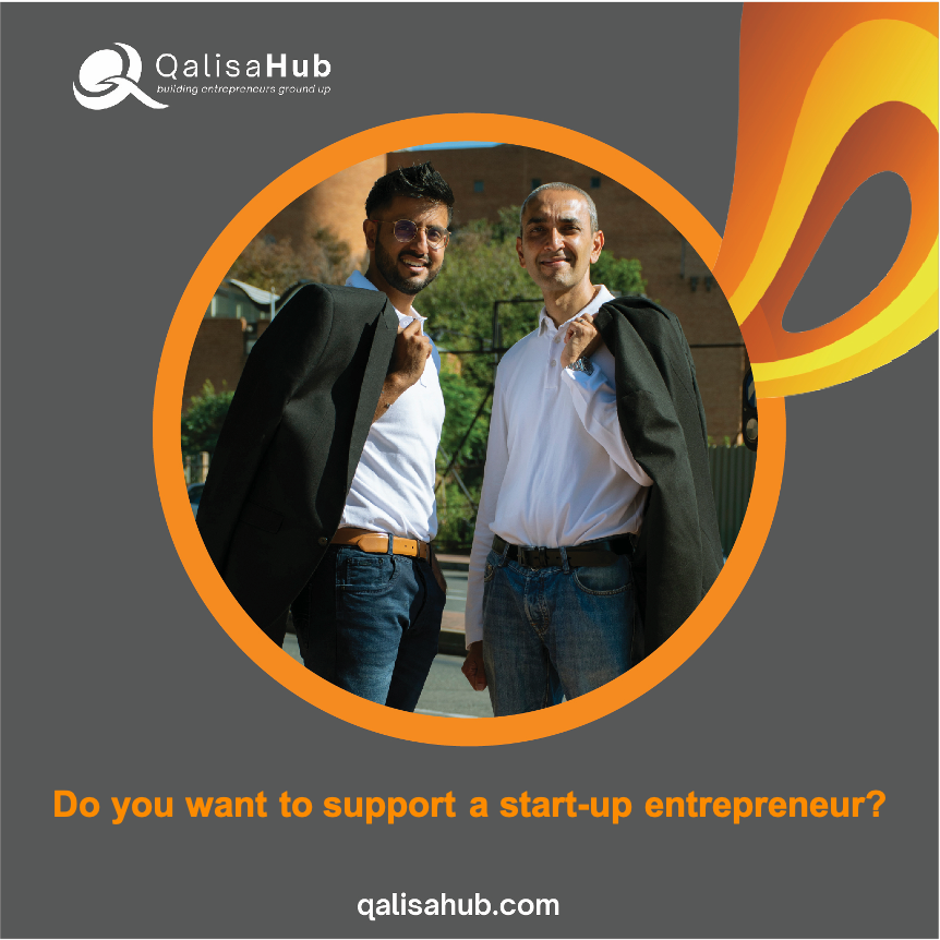QalisaHub's tweet photo. Do you want to pay forward your years of experience to start-up & emerging community and township focused entrepreneurs?
Join us at https://t.co/jjOjuDBrjk as we continue to impact the businesses and lives of start-up entrepreneurs.
#startup #entrepreneurs #virtualadvisor https://t.co/3vPG19ubd9