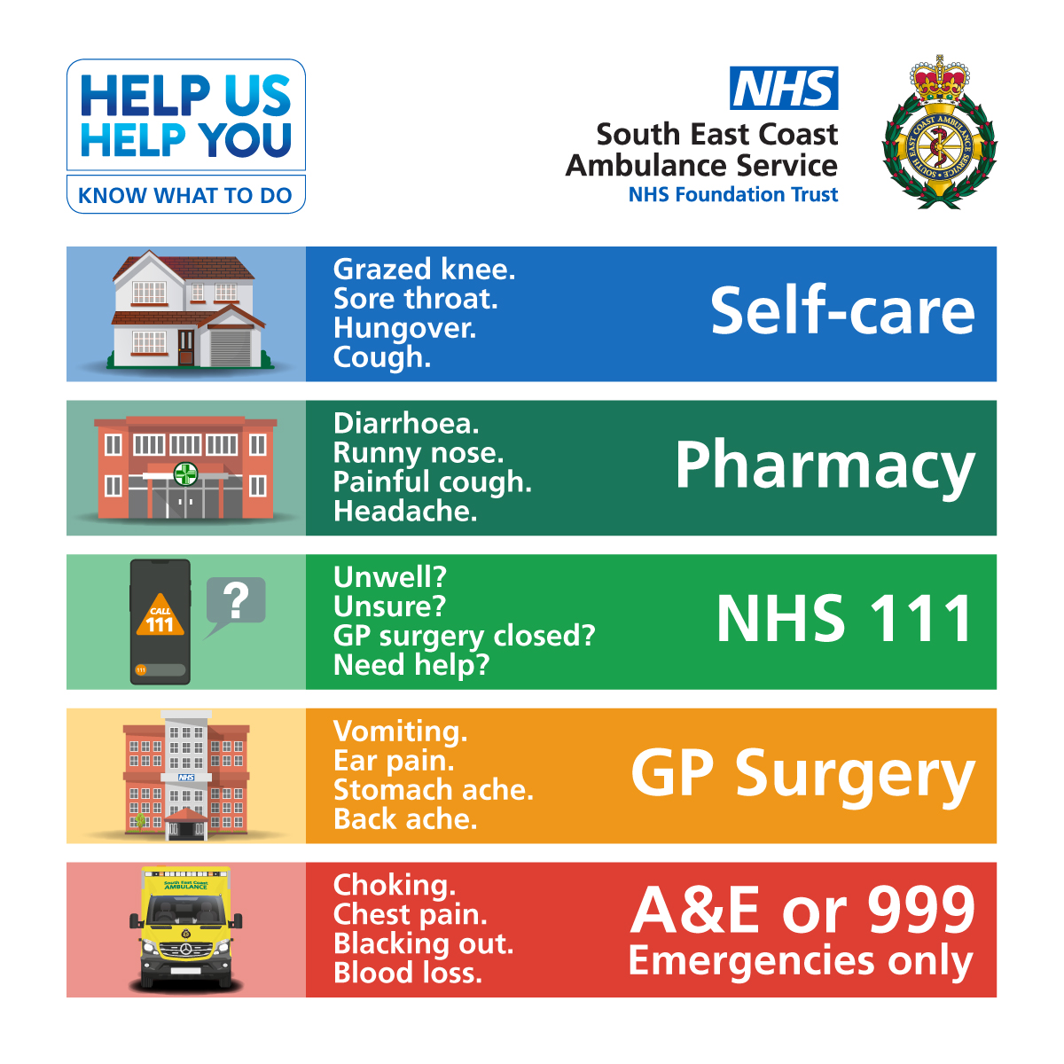 We're experiencing high demand today. Please remember the options available to you if you need help. Please keep 999 available for life-threatening and serious emergencies and make use of alternatives including NHS 111 including NHS 111 online at 111.nhs.uk