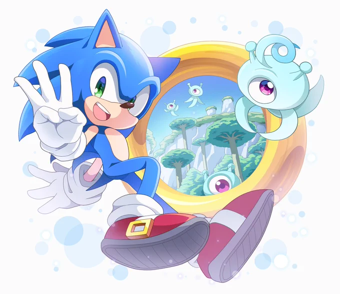 ソニック30周年おめでとうございますっ!! 世界最速で最高にカッコイイハリネズミ…!アルティメットなカラーズも楽しみです✨
#ソニックバースデー2021 #sonic30th 