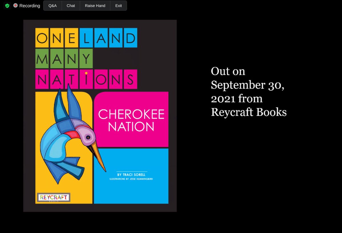 sujeilugo's tweet image. New book written by @tracisorell out next September 30, 2021published by @ReycraftBooks #nativekidlit #alaac21