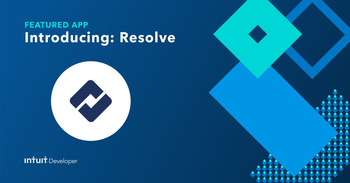 IntuitDev's tweet photo. .@resolvepay enables #QuickBooks B2B merchants to provide Net Payment terms without the hassle of doing any of the legwork. Check them out on the #IntuitApp store to see how they can help you grow your business: https://t.co/uA8FHS9sY9 https://t.co/jWOf0EweiC