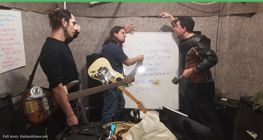 Band Argues About Setlist Like Anyone Gives a Shit l8r.it/Zux1