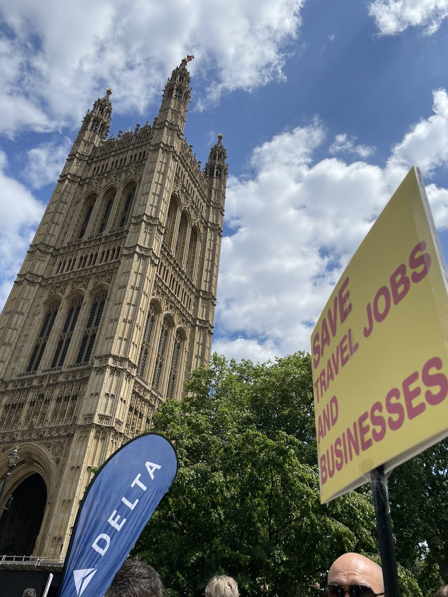 On #traveldayofaction we request the <a href="/GOVUK/">GOV.UK</a> to allow international travel to return safely in a risk managed way by implementing the Global Travel Taskforce’s traffic light system &amp; expanding the Green list in line with the evidence &amp; making any restrictions more proportionate.