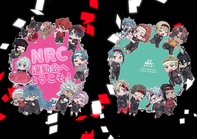 NRC運動会本新刊サンプルです···! オールキャラのギャグ本です NRC運動会本新刊サンプルです···! オールキャラのギャグ本です