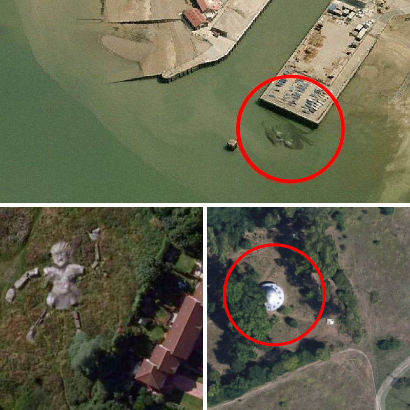 DailyBee3's tweet photo. Some of these photos are completely unexplainable! 😱

While others give us glimpses into parts of the world that we will never be able to see 🗺️

Either way these Google Earth photos are not to be missed! 🛰️ #googleEarth #amazing #photos
