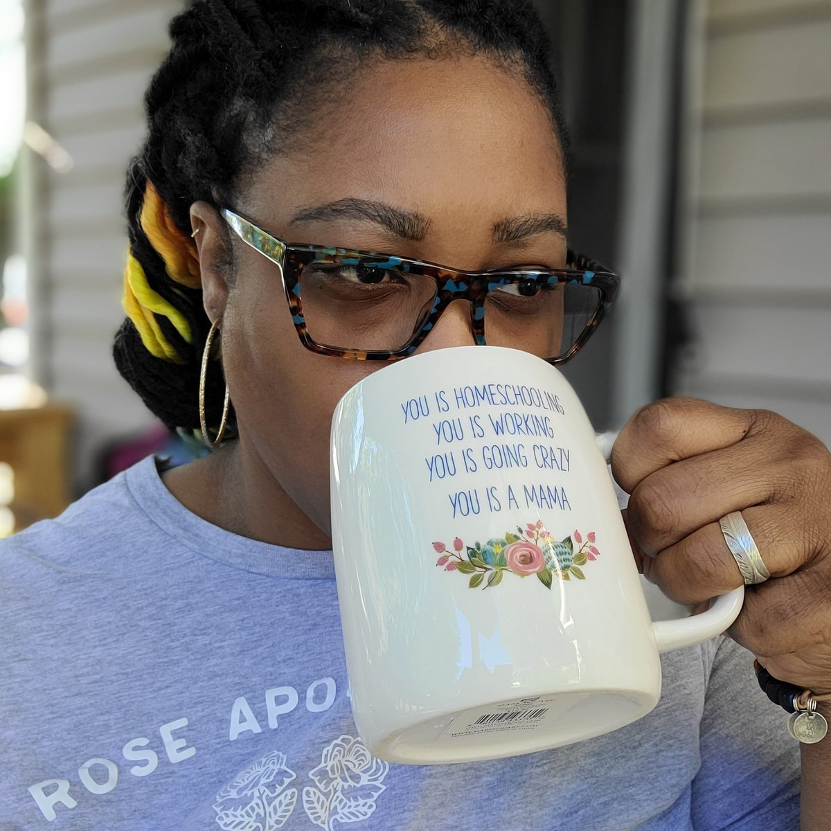 MarshaTable's tweet image. You is homeschooling 
You is working
You is going crazy
You is a mama