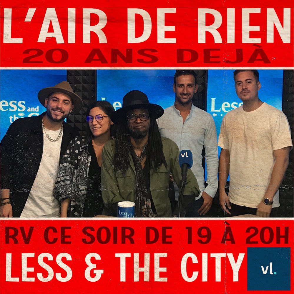 tetemusic's tweet photo. #LairDeRien Retrouvez-nous ce soir de 19h a 20h sur VL dans #LessAndTheCity ! https://t.co/RtGGWBWFXu