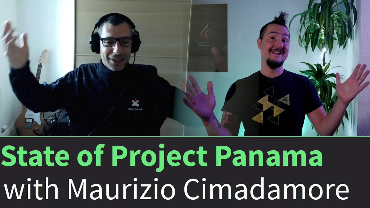 Payara_Fish's tweet image. State of #ProjectPanama with project lead Maurizio Cimadamore & @nipafx
They discuss the project's core mission, the proposed APIs & tools, timeline for the next steps, compatibility & more. Vital if you are planning to interact with #nativejava code:
hubs.ly/H0QRJlg0