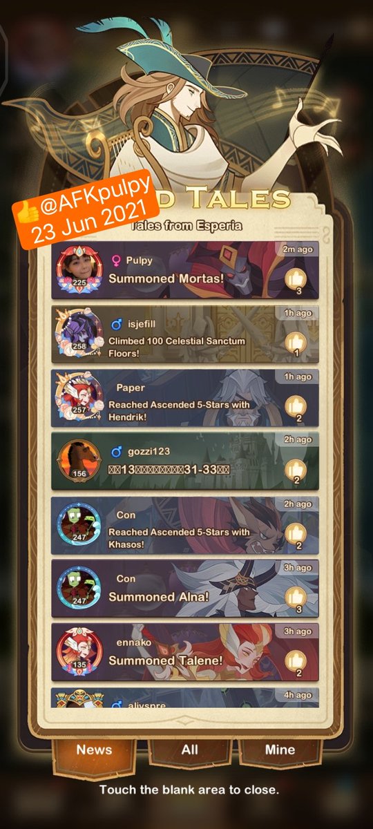AFKpulpy's tweet photo. [Stargaze] ⭐👉🔮

💜#Mortas
😍 Back-to-back. 1 in 10.
Maybe thanks to Kravven?!

⏳Pity reset! (35k DIA)

#AFKArena #AFKアリーナ 23jun2021 https://t.co/oxKWWQoDca