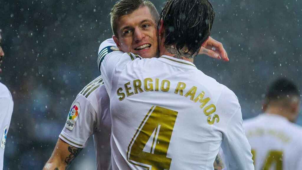 MadridXtra's tweet photo. 🎙| Toni Kroos: "I don't know a Real Madrid without Sergio Ramos. I hoped he would stay, he is the best captain I have ever seen.. I am sure he will be seen again in Real Madrid. It would be negligent not to recover someone like him." https://t.co/4FzH5tMlQf