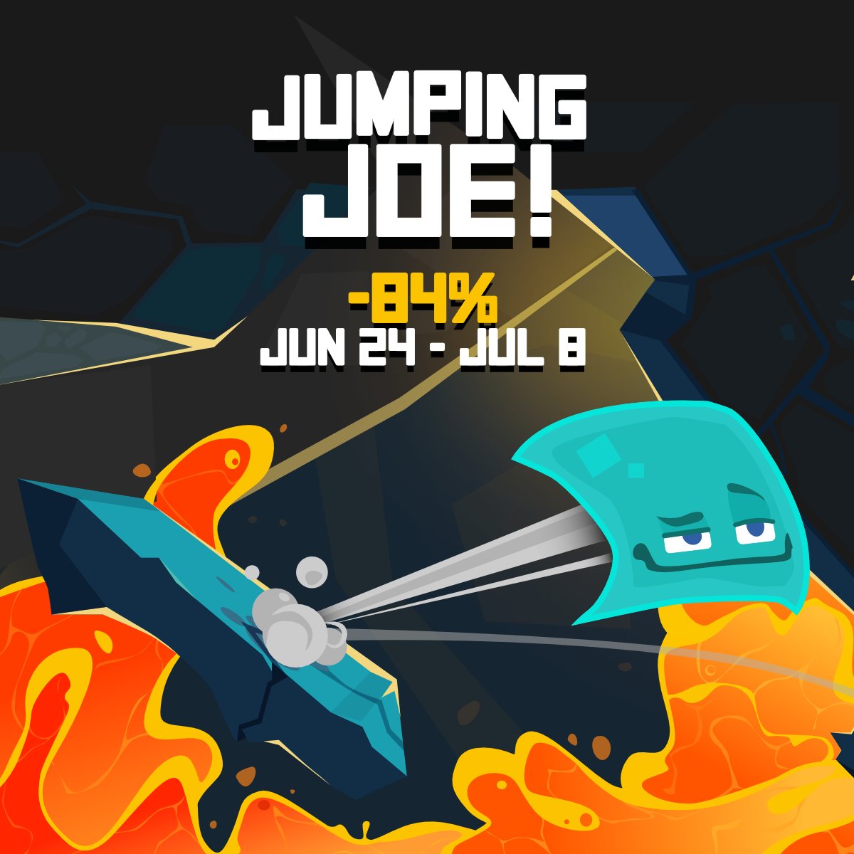 Vixa_Games's tweet photo. Starting tomorrow at 10 AM PDT (7 PM CEST) is #SteamSale! Don't waste your chance and get our games even 84% cheaper! Time is limited! The sale will be live until the 8th of July!
#DinoGalaxyTennnis #JumpingJoe #IndieDev #IndieGameDev #GameDev #Sale #Discount #IndieWatch https://t.co/IZrSRcqkJS