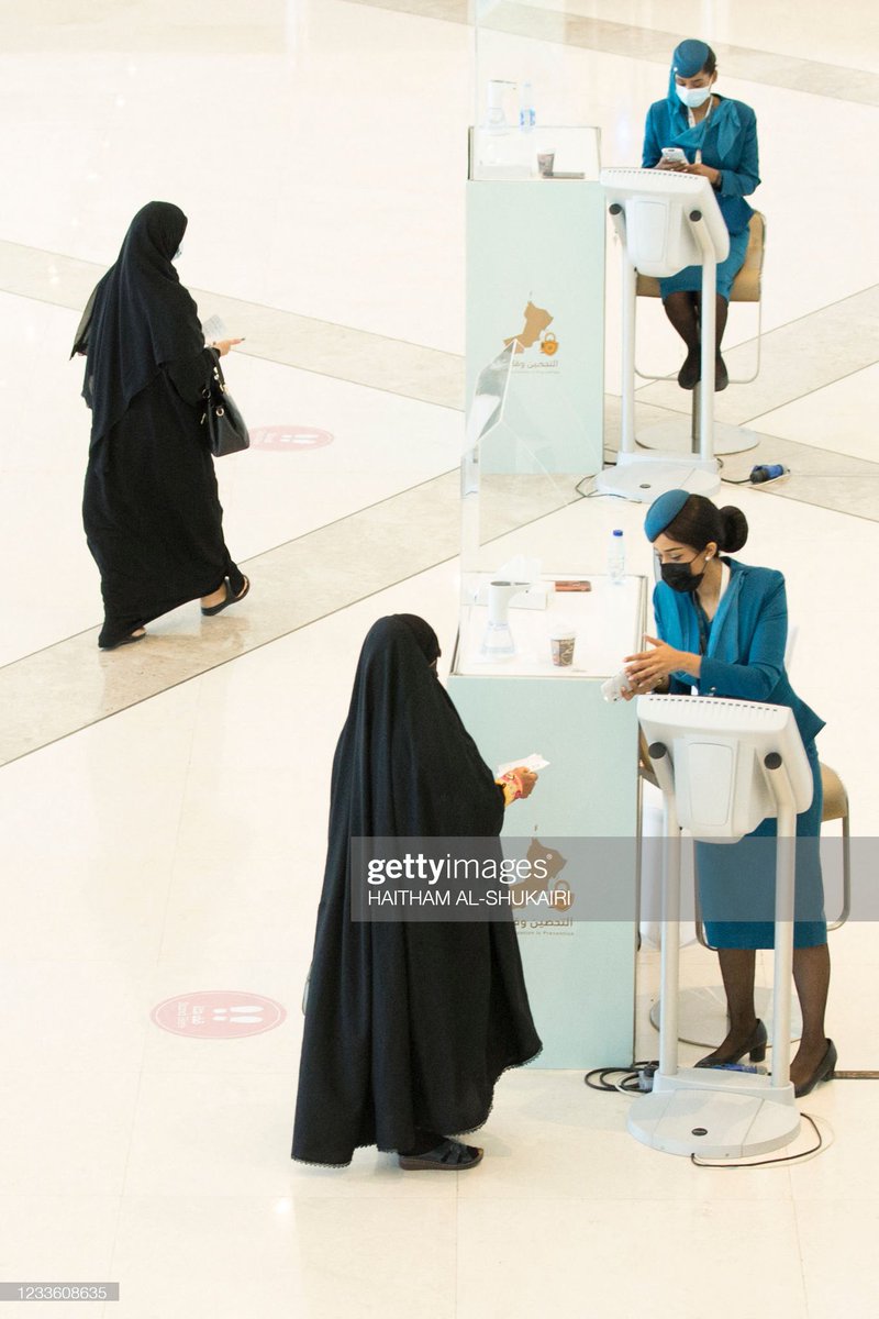 H_Shukairi's tweet photo. Of the national immunisation plan against COVID-19 at the Oman Convention &amp; Exhibition Centre in the capital Muscat on June 23, 2021. (Photo by HAITHAM Al-Shukairi / AFP via Getty Images )

#Afp #Gettyimges 
 #عمان_تواجه_كورونا https://t.co/TAf2AZJPiO