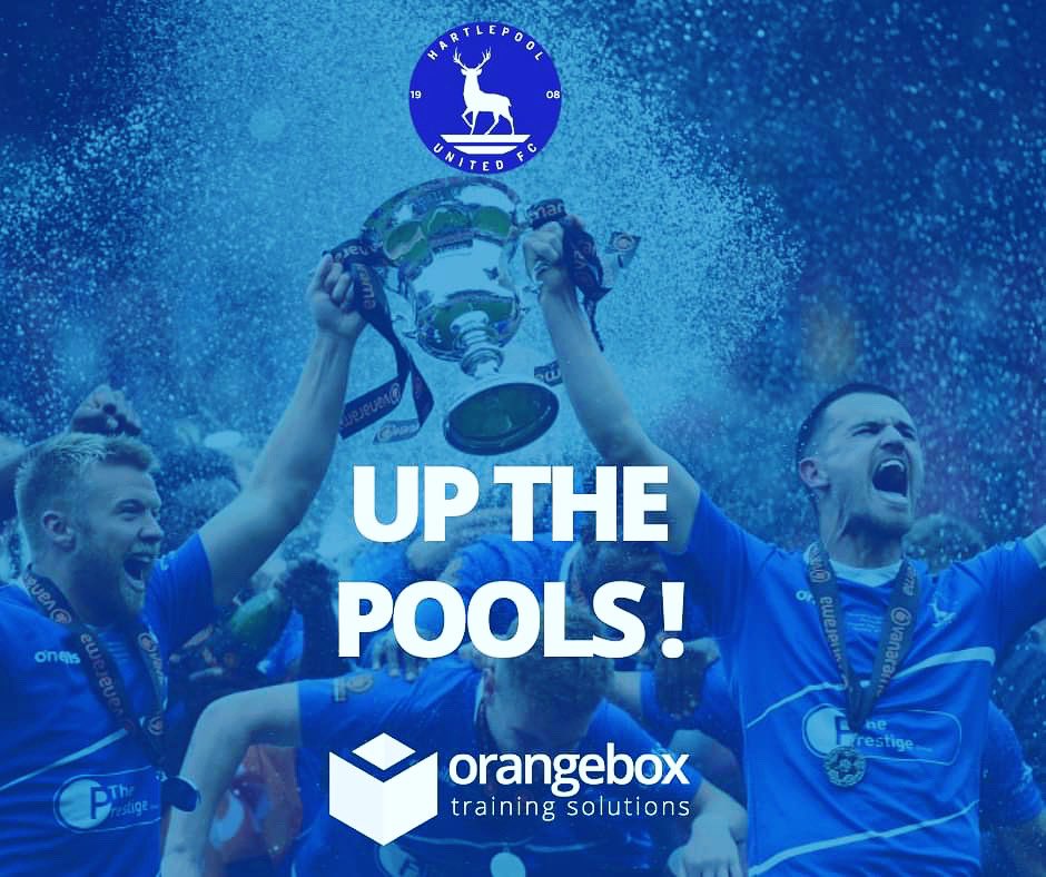 Congratulations <a href="/Official_HUFC/">Hartlepool United FC</a> from all at <a href="/Orangebox_train/">Orangebox Training</a> upthepools